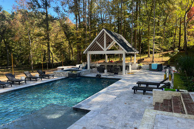 Swimming pool, Hot tub & Cabana