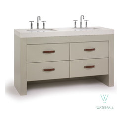 "Double Take" by Waterfall - Bathroom Vanities And Sink Consoles