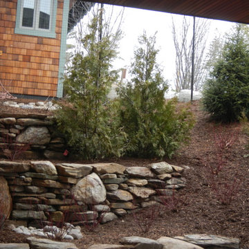 Irregular Stone Retaining Walls