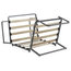 Krakow Pouffe Fold-Out Bed, Blue, 48x83 cm