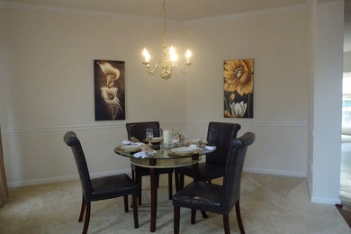 Inspiration for a timeless dining room remodel in Baltimore