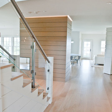 Nautical Room with Glass Railing