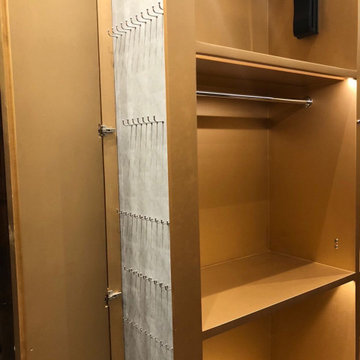The Gilded Glam Closet
