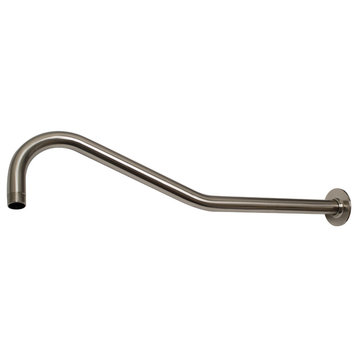 Showerhaus Long Hooked Solid Brass Shower Arm