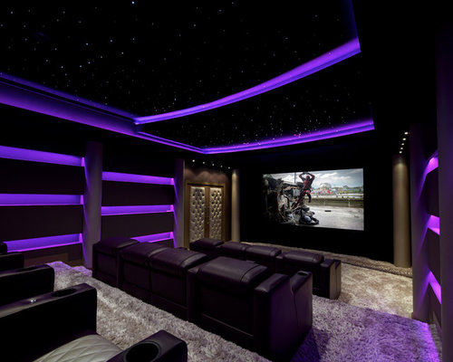 Best Home Theater Design Ideas & Remodel Pictures | Houzz  SaveEmail. AcousticSmart Home Theatre Interiors