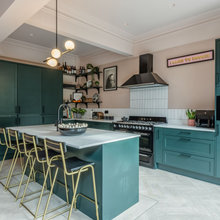 Kitchen Tour: A Pink and Green Room is Flooded With Light