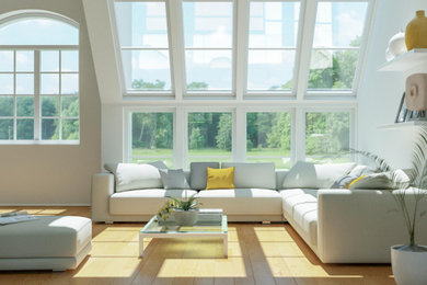 Living room photo in Orange County