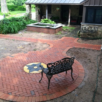 Buckingham, PA Court yard remodel