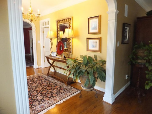 Before and After: Foyer/entryway