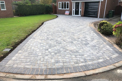 Driveway and patios