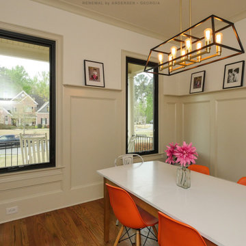 New Black Windows in Terrific Dining Room - Renewal by Andersen Georgia