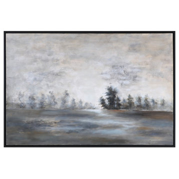 Uttermost Evening Mist Landscape Art, 35344