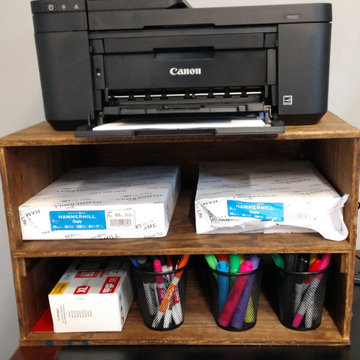 Custom shelving