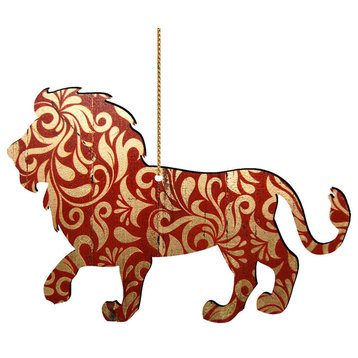 Lion Ornaments, Set of 3