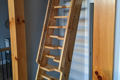 Loft With custom stair/ladder
