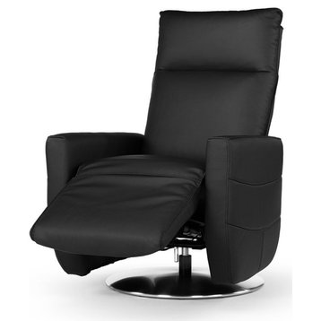 Ritz Reclining Chair with Power Buttons and Top Grain Leather