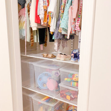 Children’s toy and playroom organization