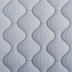 Kaza Lantern in Moon Garden Matte - Tile