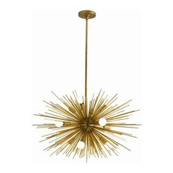 Zanadoo Chandelier - Brass - Clayton Gray Home - Chandeliers