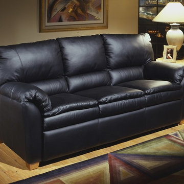 Leather Sofas & Leather Living Room Furniture Sets