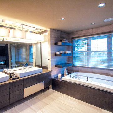 Ensuite Bathroom in Patterson Calgary