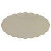 Fordon Oval Coffee Table, Antique White