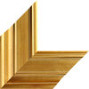 28" x 50" Arqadia Gold Traditional Custom Framed Mirror