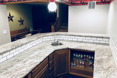 Inspiration for a basement remodel in Wichita