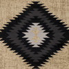 Hauteloom Hoylake Rug - Southwestern Tribal - Brown, Gray, Black - 8'10"x12'10"