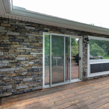 New Siding and Cultured Stone