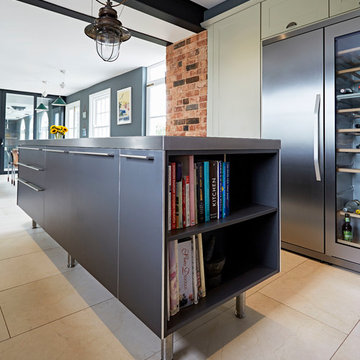 Eclectic Kitchen & Family Space