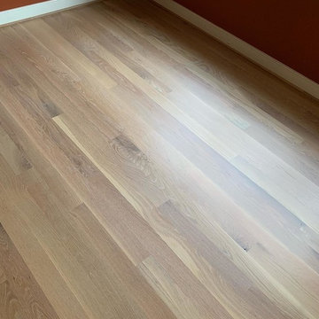 White oak Herringbone with Rubio Monocoat