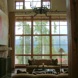 Rustic Banked True Divided Lite Wood Windows - Windows