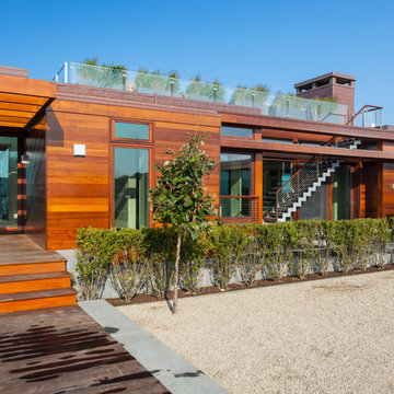 Modern Home Overlooking Cape Cod Bay - North Truro, MA