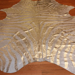 Silver Cowhide - Rugs