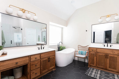 Inspiration for a bathroom remodel in Dallas