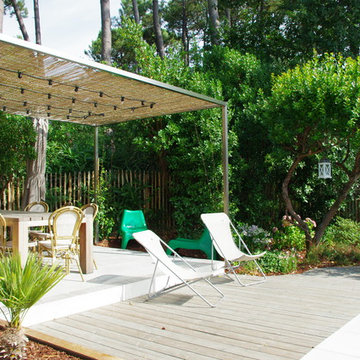 Jardin de vacance sur la Bassin d'Arcachon