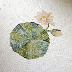 Lily Pad Stone Mosaic - Tiles