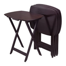 Set Of 4 Single TV Tables Oversized 92124