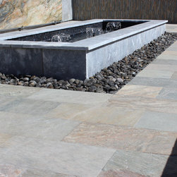 Golden White Paver Patio - Outdoor Products