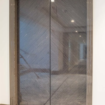 Wenge High Gloss Contemporary Doors
