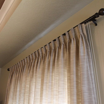Custom Pinch Pleat Draperies