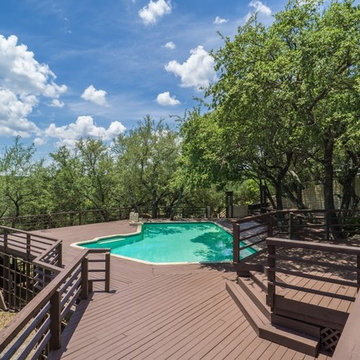 Long Canyon Deck Remodel and Stain