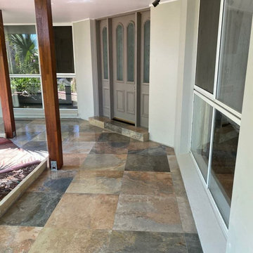 Slate Look Portico