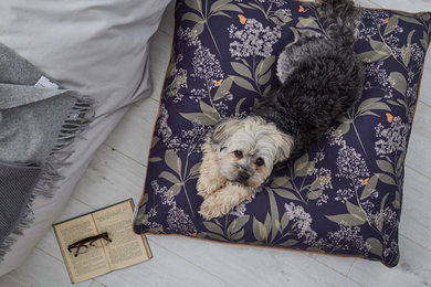 Buds and Butterflies Floor Cushion