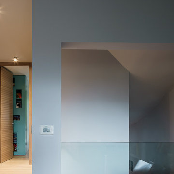 House renovation for a five member family, View from playroom area