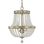 Austin Allen & Co - Austin Allen & Co 9A125A Handley - Three Light Chandelier - Dining Room/Living Room/Bedroom/Foyer/Entryway/Kitchen/Home Office Mounting Direction: Ceiling  Canopy Included: Yes  Shade Included: Yes  Canopy Diameter: 5 x 0.75Handley Three Light Chandelier Iron/Gold Clear Crystal *UL Approved: YES *Energy Star Qualified: n/a  *ADA Certified: n/a  *Number of Lights: Lamp: 3-*Wattage:60w E12 Candelabra Base bulb(s) *Bulb Included:No *Bulb Type:E12 Candelabra Base *Finish Type:Iron/Gold
