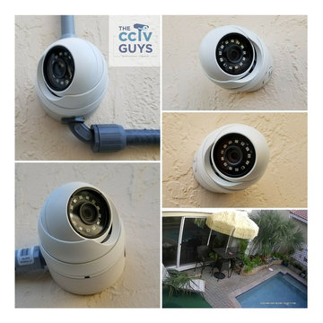 CCTV/Security Camera and Outdoor Speaker Installation.