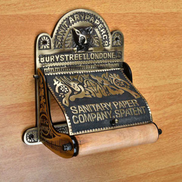 Antique Brass Bathroom Toilet Paper Holder Sanitary Paper Holder