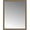 43"x54" Custom Framed Mirror, Distressed Silver